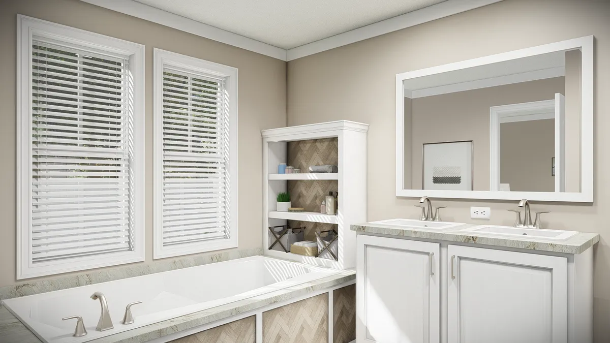00c891a9-8eac-4e93-ae91-0bb4371326d8 A 3d rendering of a bathroom with a tub and sink.
