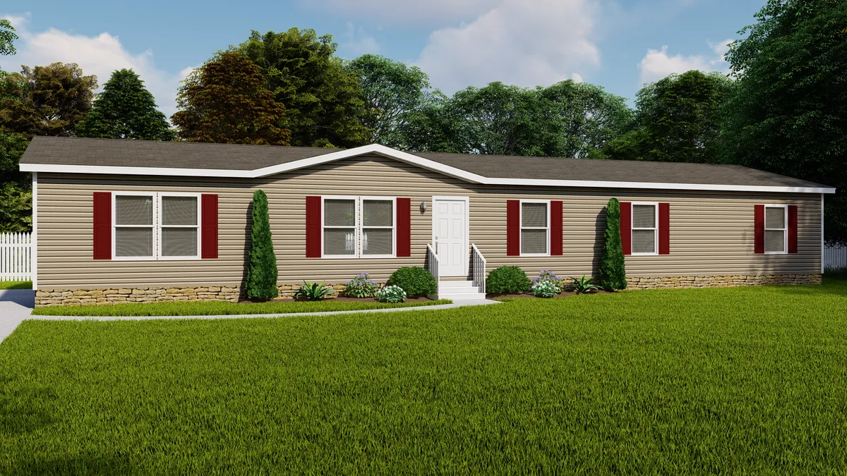 2352544d-021f-4e3a-8a75-a86c0f01bdd9 Keywords: 3D rendering, mobile home.
Modified Description: A stunning 3D rendering of a mobile home.