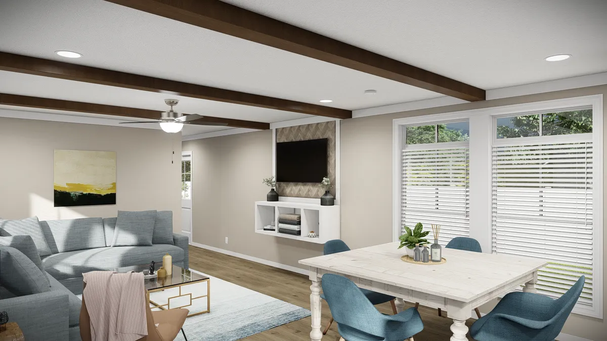 54f5bdcb-77fb-4bdb-939c-59bbcd265cad A rendering of a living room and dining room.