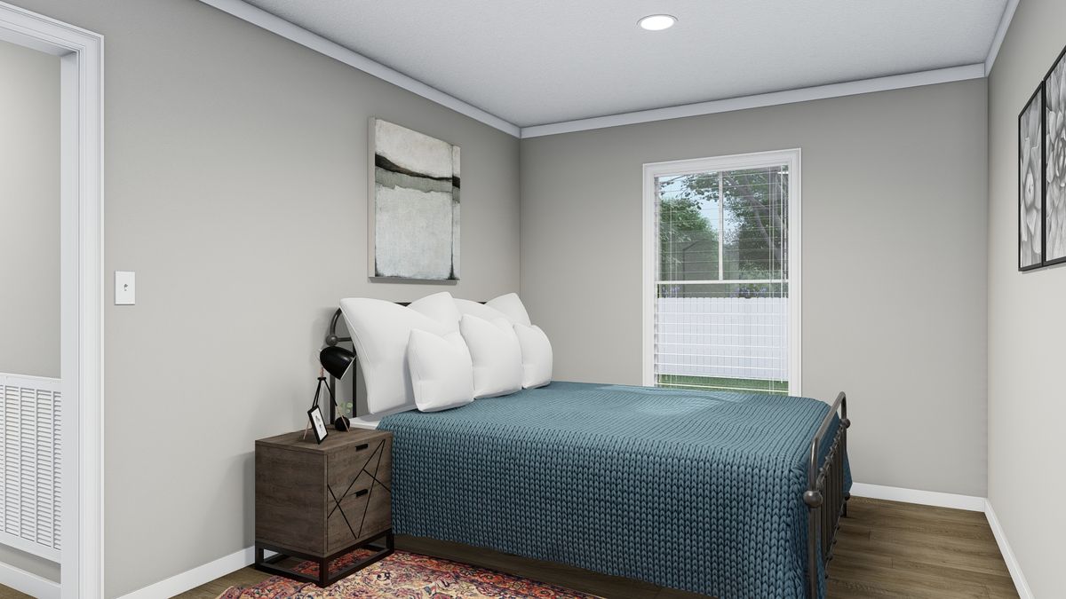 5874987f-9a7f-4f50-889d-e0c81f27119a A rendering of a bedroom with a bed and a bedside table.