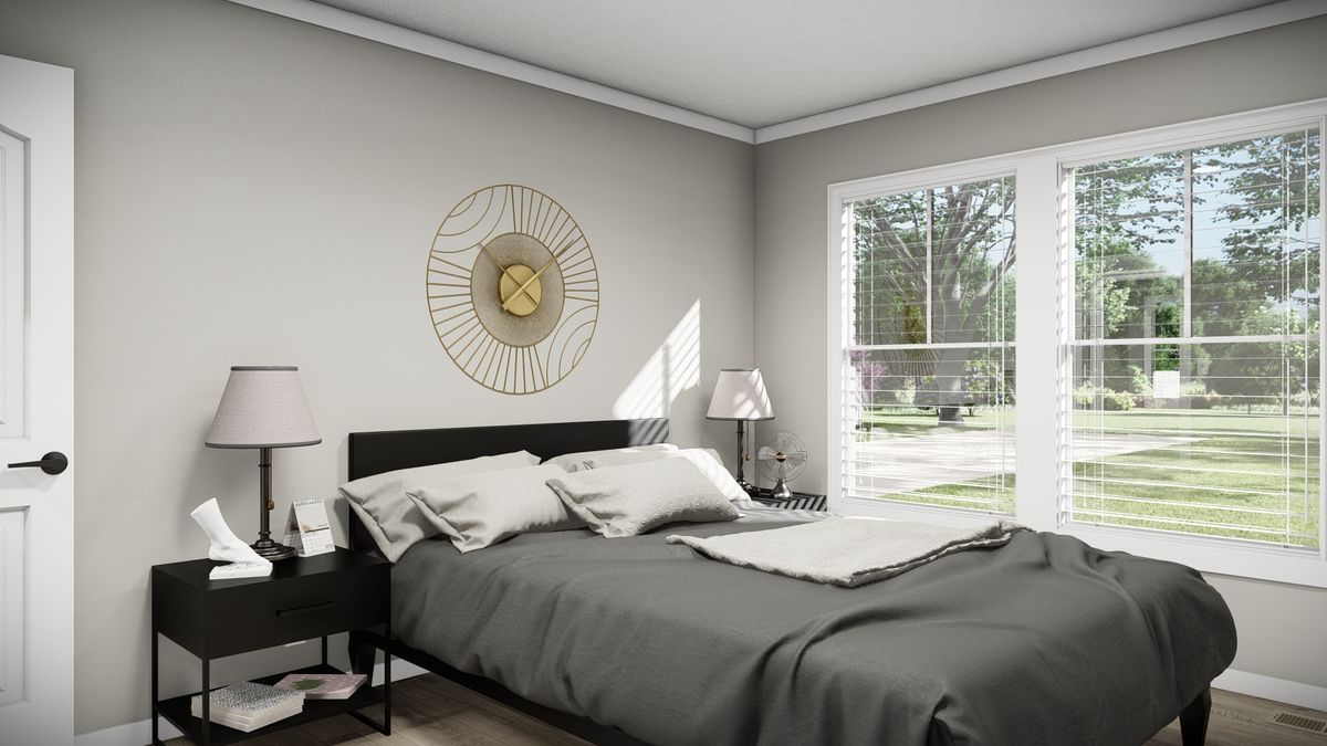 597d9052-f927-49b6-b3c3-0ebea52886f9 A rendering of a bedroom with a bed and a window.