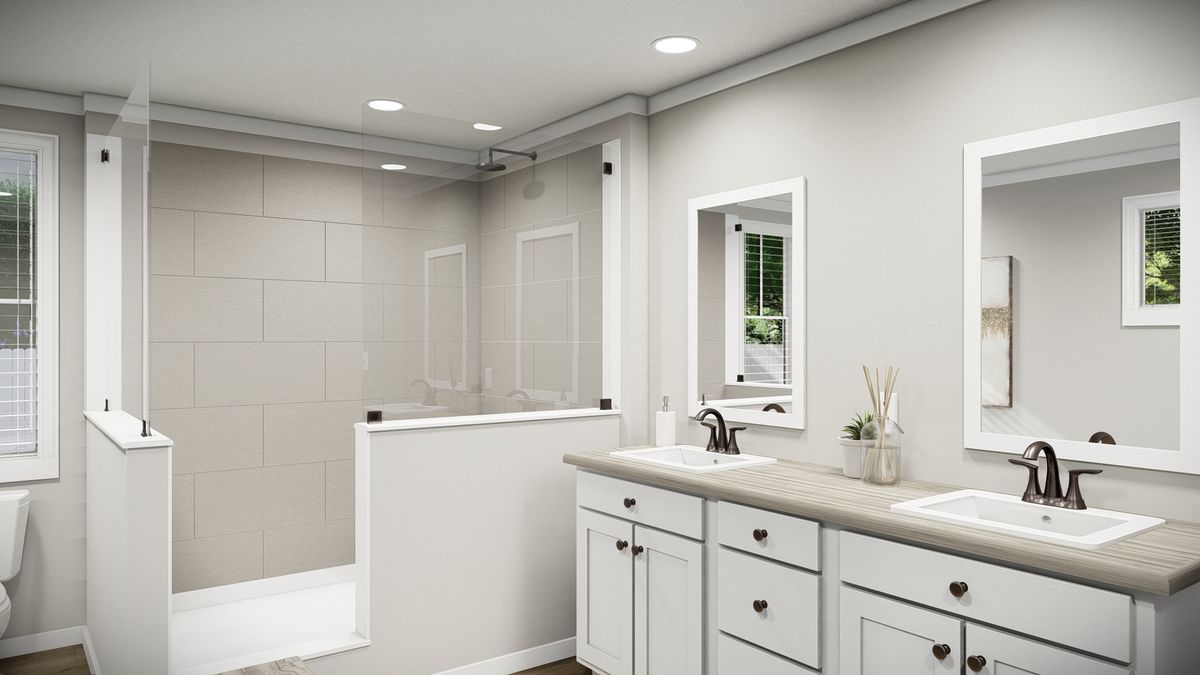 7ff5337e-9ed6-4697-8558-697267c2241f A bathroom with a walk in shower and sink.
