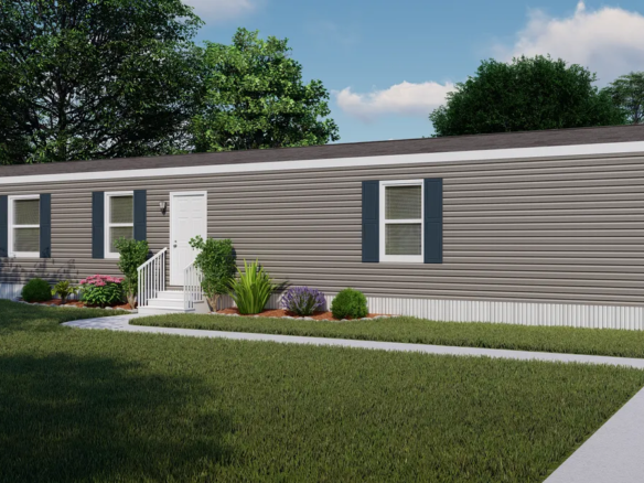 A rendering of a mobile home.