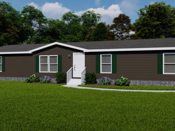 mobile home, 3d rendering