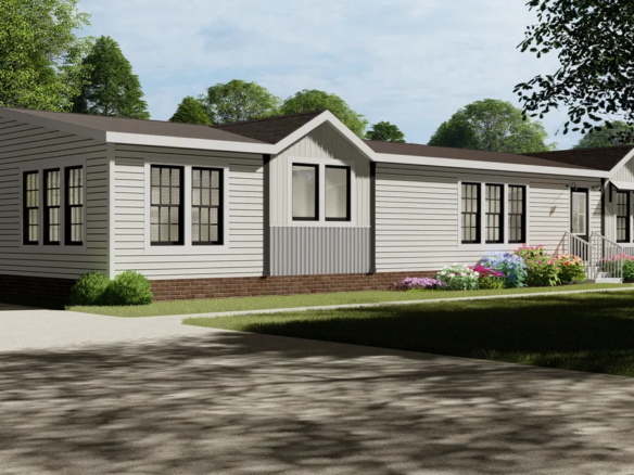 3d rendering, mobile home