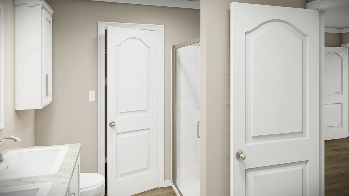 bccb98c6-e79d-4eec-9712-dbc1f17527a8 An image of a bathroom with white cabinets and a shower.
