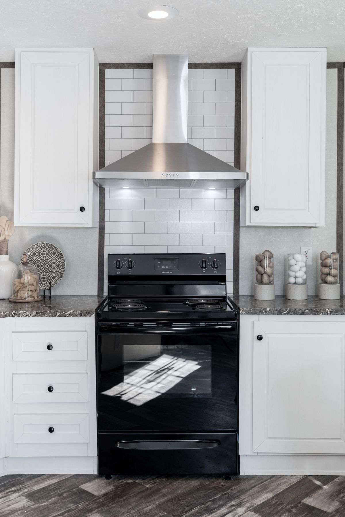 kitchen, white cabinets
